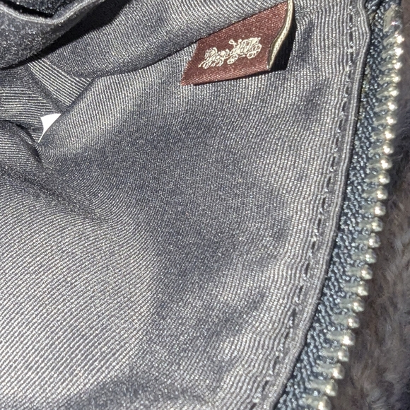 Coach Charcoal and Silver Wristlet - Picture 4 of 6